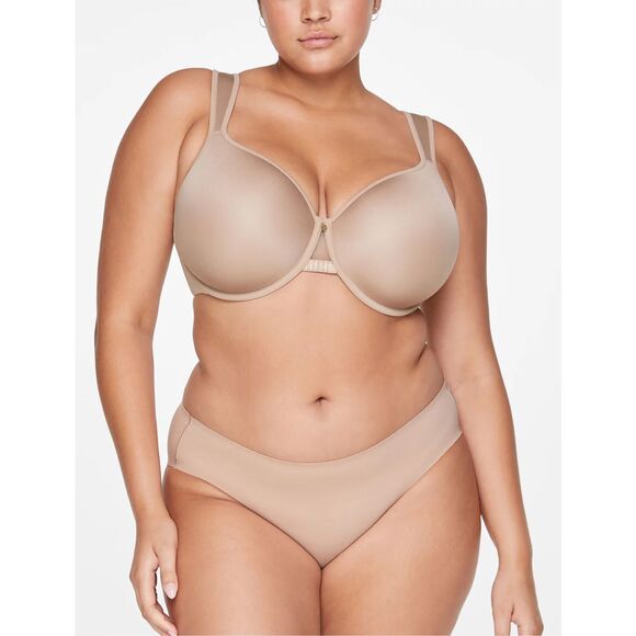 Third Love Thirdlove 24/7 Classic Perfect Coverage Smooth Bra Nude Size 42E - Picture 1 of 9